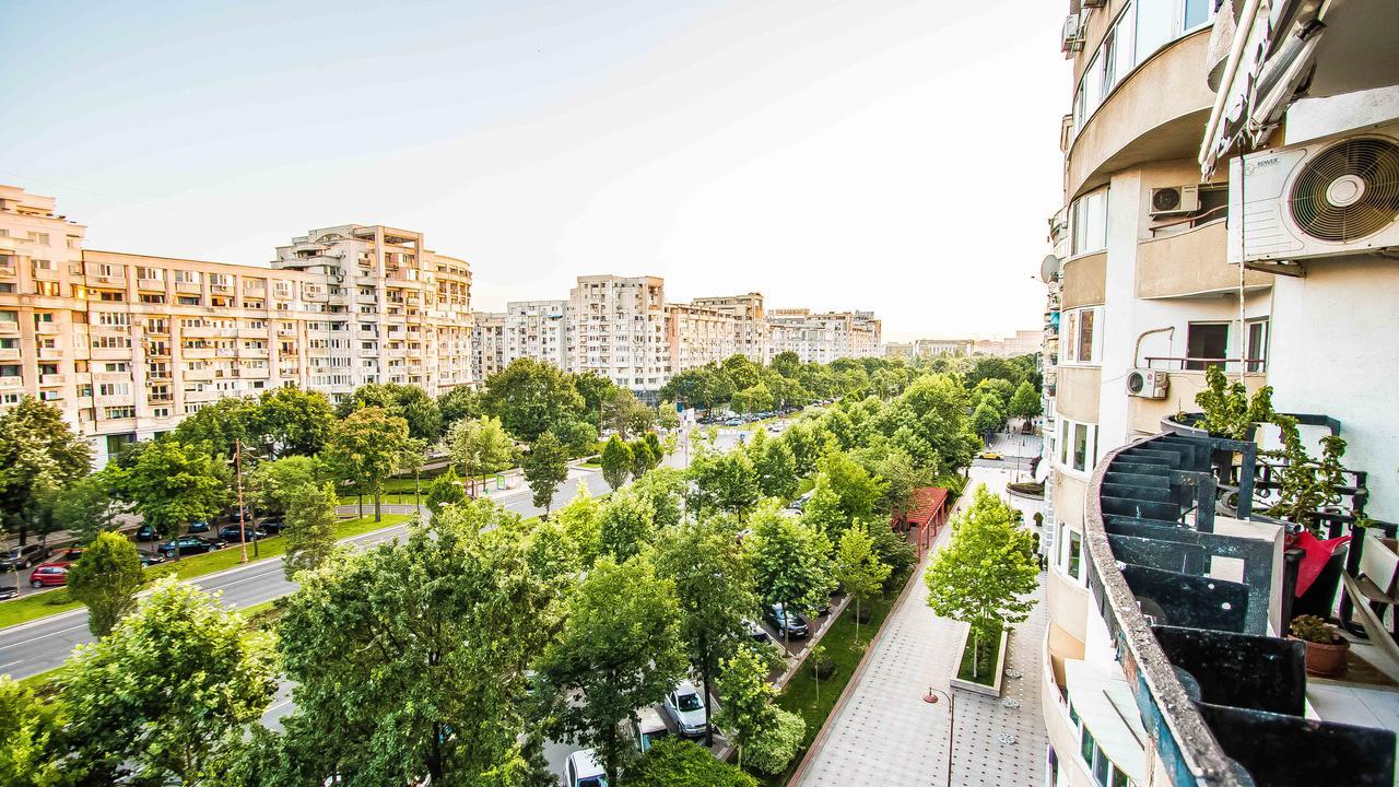 Ferienwohnung Unirii Boulevard View Bukarest Exterior foto